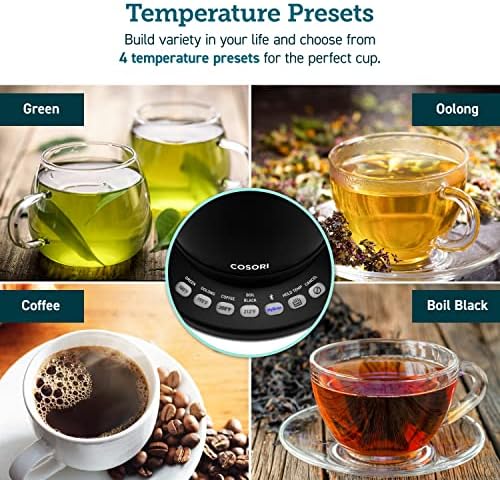 Cosori Smart Gooseneck Electric Kettle, App & Temperature Control, 0.8L - Image 3