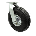 Service Caster Brand Replacement Caster for Uline Caster H-3329BL-S - Swivel Top Plate Caster with 10 Inch Pneumatic Wheel - Heavy Duty Replacement - Fits Platform Trucks and Utility Carts H-2473