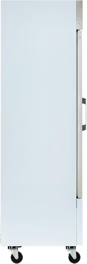Kratos Commercial Freezer Display Merchandiser- 1 Door, 27" W, White (67K-217)