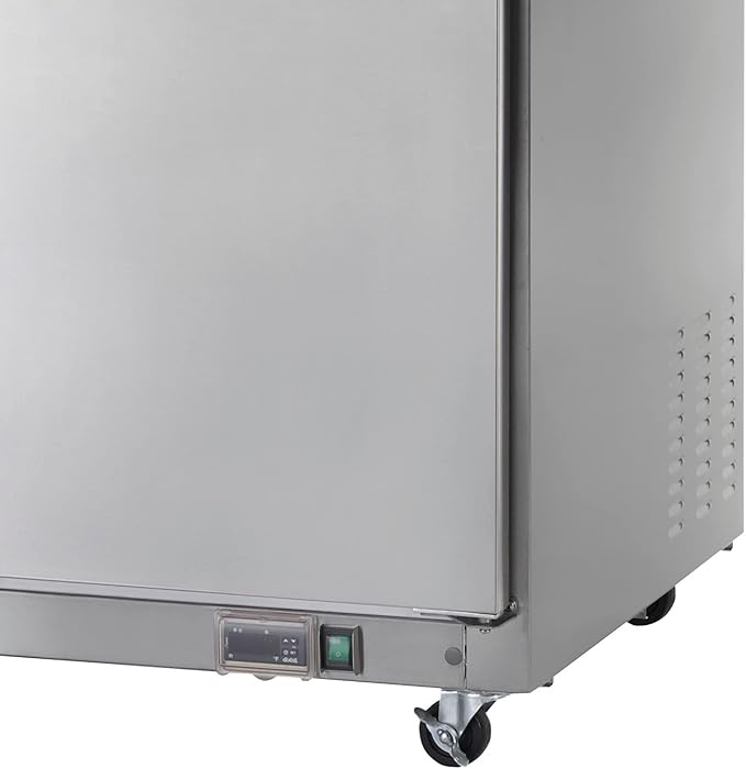 Arctic Air AUC48R 48" Undercounter Worktop Refrigerator - 12 Cubic Feet, 2 Section, 2 Doors, Stainless Steel, 115v
