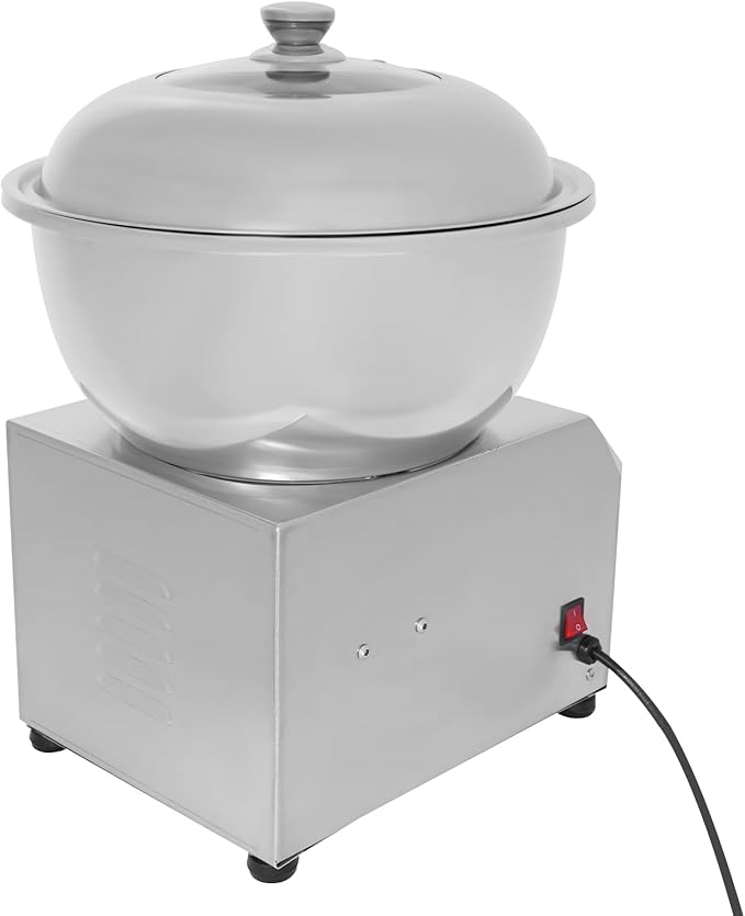 Kitchen Stand Mixer, 201 Stainless Steel Dough Kneading Machine 17Ibs Large Capacity Kitchen Mixer 1500W 1400RPM High-Power Cake Mixer Bread Mixer for Dumpling Filling, Dough, Butter