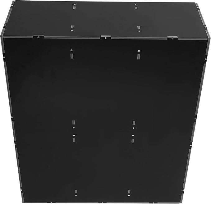 Literature Organizer,Desktop File Sorter Mail Center,Paper Storage Cabinet with 48 Slots Compartments,Suitable for Home School Office (48 Slots Black)