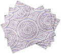 Maison d' Hermine Placemats Set of 4 Reusable 100% Cotton (13"x19")