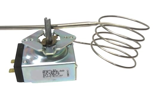 KX-289-30 Griddle Braising Pan Thermostat - for Vulcan Hobart Commercial Cooking Electric Thermostat Replacement 810071 00-810071 010071 10071 M1461A M1461X 46-1152 - Temperature Range 100-450F