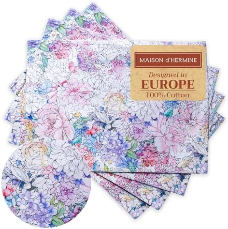 Maison d' Hermine Placemats Set of 4 Reusable 100% Cotton (13"x19")
