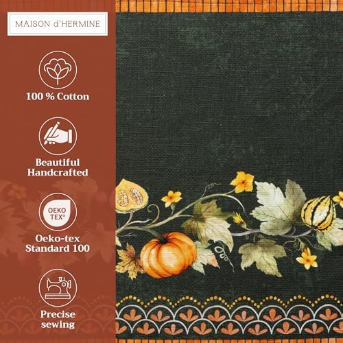 Maison d' Hermine Placemats Set of 4 Reusable 100% Cotton (13"x19")