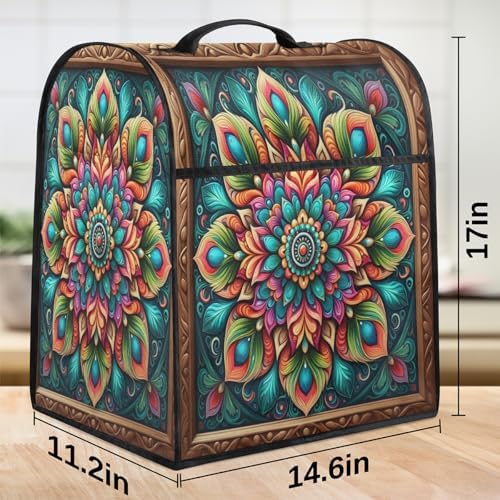Mandala Ethic Kitchen Aid Covers Foldable Washable Stand Mixer Dust Cover