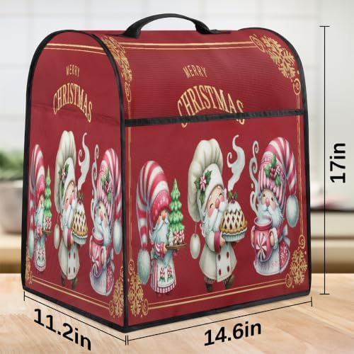 Christmas Kitchen Aid Cover Foldable Washable Stand Mixer Dust Cover