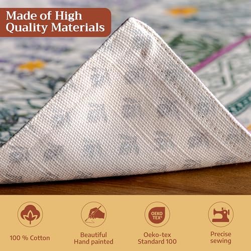 Maison d' Hermine Placemats Set of 4 Reusable 100% Cotton (13"x19")