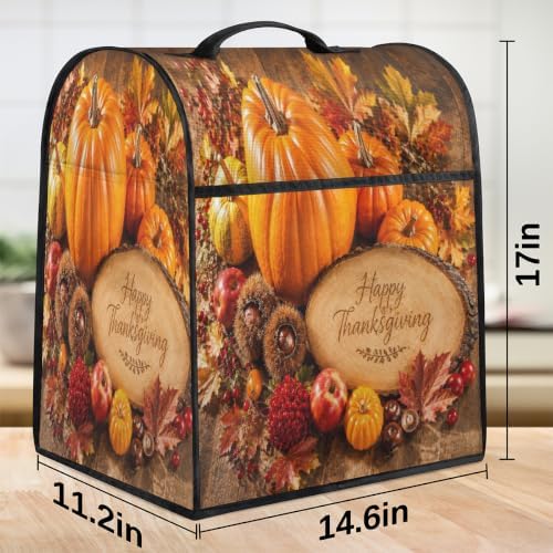Thanksgiving Kitchen Aid Cover Foldable Washable Stand Mixer Dust Cover