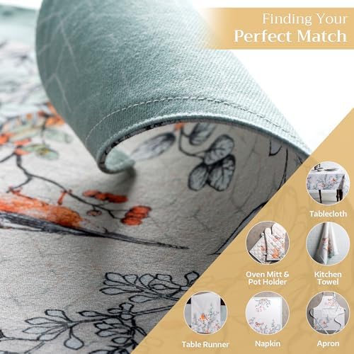 Maison d' Hermine Placemats Set of 4 Reusable 100% Cotton (13"x19")