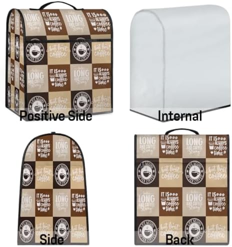 Coffee Time Kitchen Aid Covers Foldable Washable Stand Mixer Dust Cover