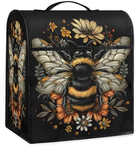 Bee Animals Kitchen Aid Covers Foldable Washable Stand Mixer Dust Cover