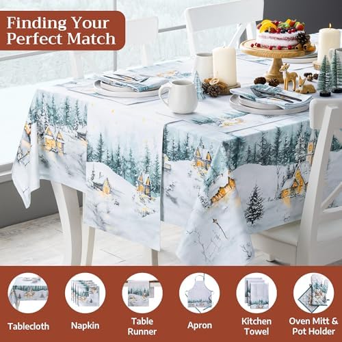 Maison d' Hermine Placemats Set of 4 Reusable 100% Cotton (13"x19")
