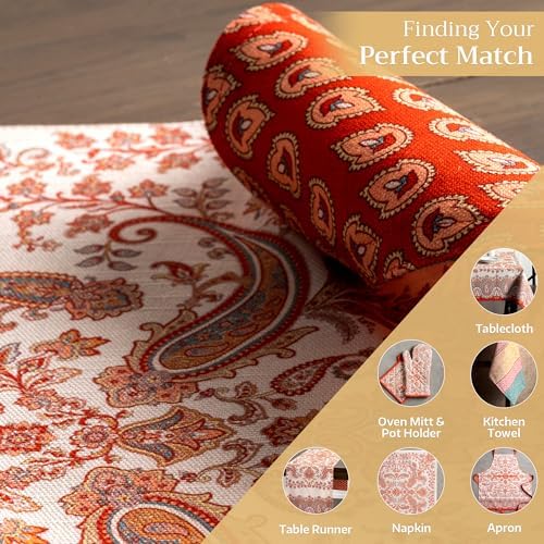 Maison d' Hermine Placemats Set of 4 Reusable 100% Cotton (13"x19")