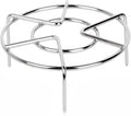 Steam Rack,Steaming Rack Stand,Steamer Basket,Heavy Duty Stainless Steel Metal Multi-function By Meleg Otthon (5.9" Diameter X1.2"High)