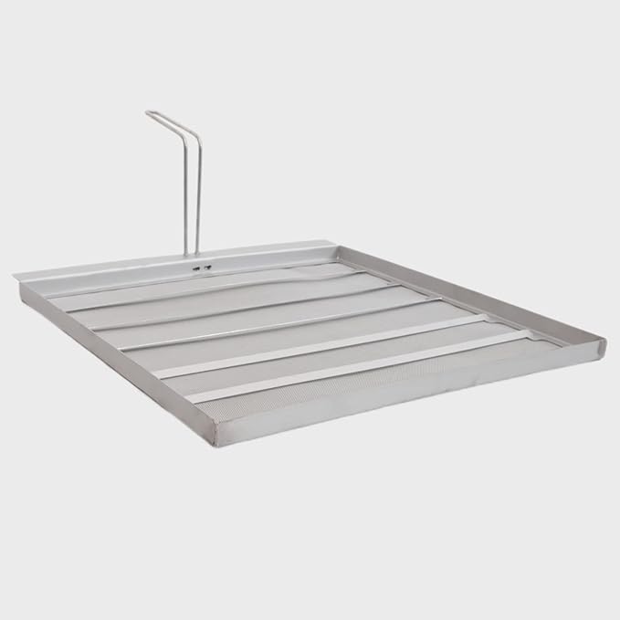 Commercial Deep Fryer Filter FPPH55, Stainless Steel Mesh Skimmer Fryer Strainer, Increase Fryer Oil Lifespan up to 40%