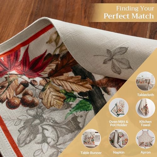 Maison d' Hermine Placemats Set of 4 Reusable 100% Cotton (13"x19")