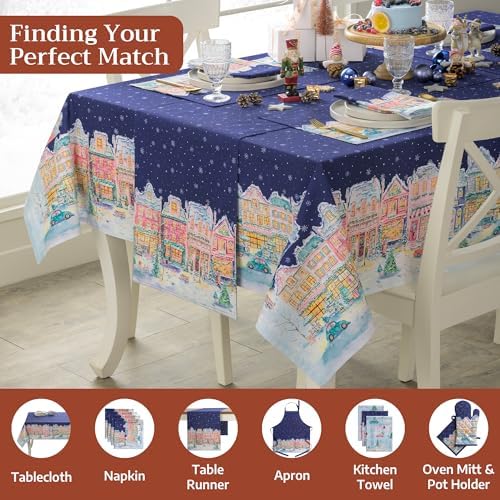 Maison d' Hermine Placemats Set of 4 Reusable 100% Cotton (13"x19")