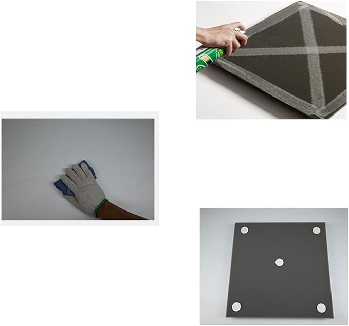 96 PACK Medium Sale Acoustic Foam Soundproof foam (96 black)