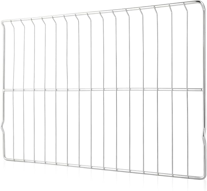[Upgraded] Range Standard Oven Rack MHL63411403 for LG Range Ovens, Stainless Steel Oven Shelf Rack Replacement Part, 24.7'' Wide x16.2'' Deep