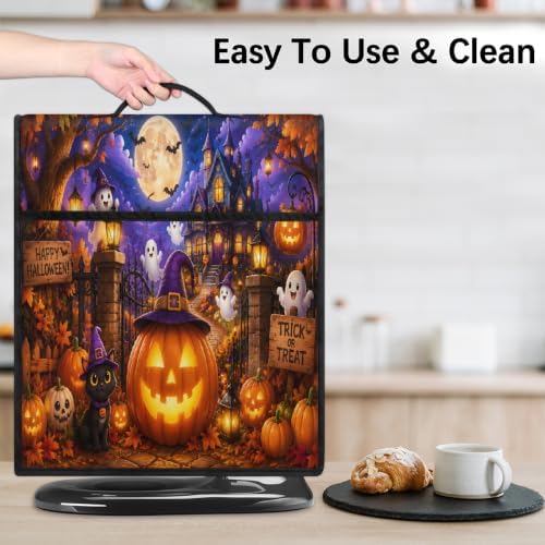 Halloween Kitchen Aid Cover Foldable Washable Stand Mixer Dust Cover