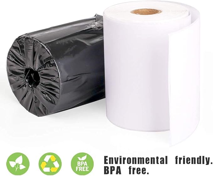 LotFancy 4x6 Thermal Labels Compatible with Dymo 4XL 1744907, 24 Rolls Perforated Postage Shipping Labels for Dymo, Rollo, Zebra, 220 Label per Roll