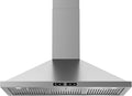 Wall Mount Range Hood 30 inch, 580 CFM, Stainless Steel Kitchen Vent Hood Ducted/Ductless Convertible, with 3-Speed Fan and LED Lights