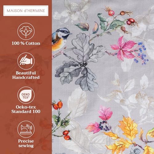 Maison d' Hermine Placemats Set of 4 Reusable 100% Cotton (13"x19")