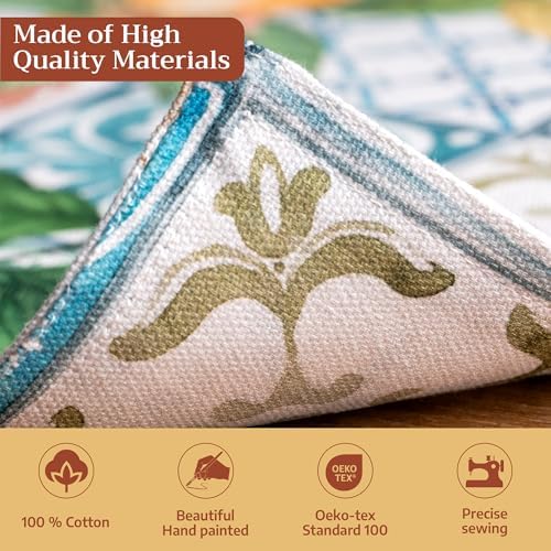Maison d' Hermine Placemats Set of 4 Reusable 100% Cotton (13"x19")
