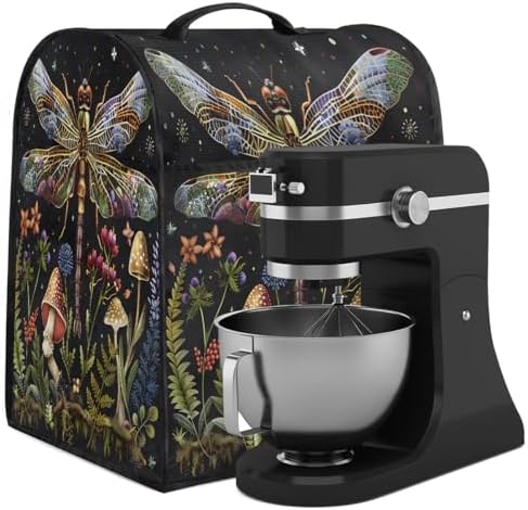 Animal Dragonfly Kitchen Aid Cover Foldable Washable Stand Mixer Dust Cover