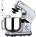 10-Speed Stand Mixer with 7.5 Quart Stainless Steel Bowl, Tilt-Head Electric Kitchen Mixer for Home Baking, Includes Beater, Dough Hook, Wire Whisk, Splash Guard, Ideal for Bread, Cake, and Cookies
