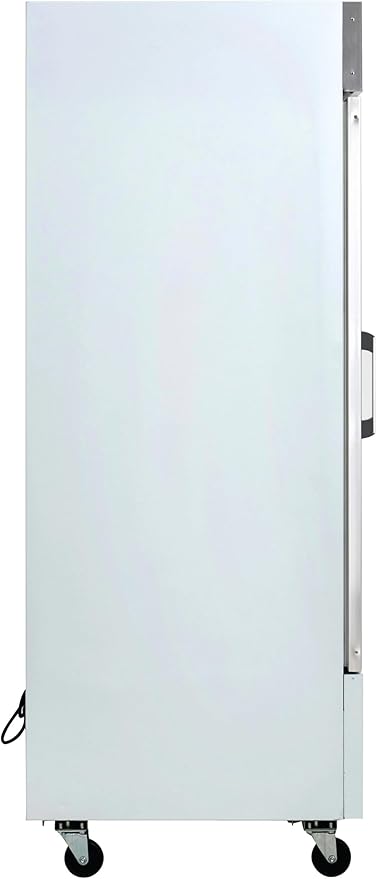 Kratos Commercial Freezer Display Merchandiser - 1 Self Closing Swing Door, 31"W, White (67K-219)