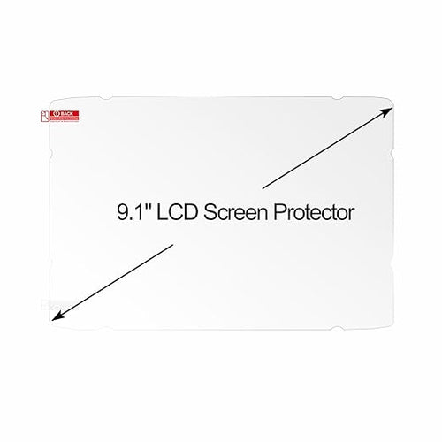 10PCS 9.1 inch LCD Screen Protector Film - Scratch-Resistant High Light Transmittance Protective Films for Resin 3D Printer ELEGOO Mono X 6KS