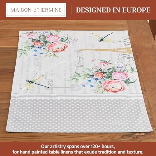 Maison d' Hermine Placemats Set of 2 Reusable 100% Cotton (13"x19")