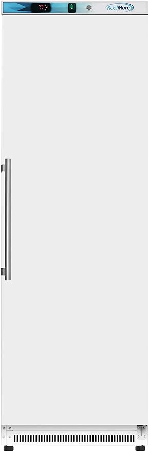 KoolMore 12 Cu. ft. Commercial Reach-in Freezer in White Manual Defrost (KM-FMD12WH)