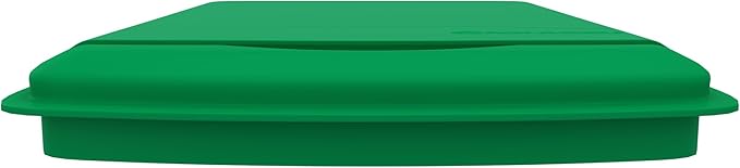 Rev-A-Shelf 50 Qt Under Sink Garbage Can Lid for Base Kitchen and Bathroom Cabinet, Replacement Plastic Trash Bin Lid Only, Green, RV-50-LID-G-1-40