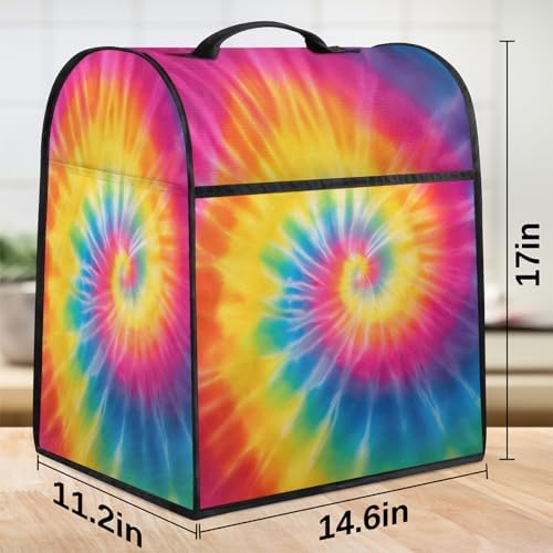 Tie-Dye Art Kitchen Aid Covers Foldable Washable Stand Mixer Dust Cover