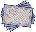 Maison d' Hermine Placemats Set of 4 Reusable 100% Cotton (13"x19")