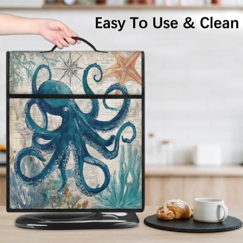Octopus Animal Kitchen Aid Covers Foldable Washable Stand Mixer Dust Cover