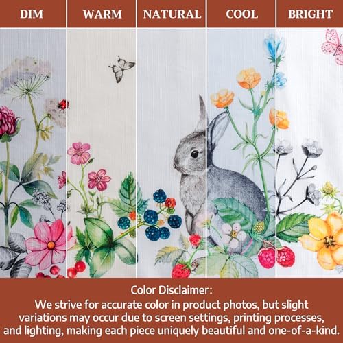 Maison d' Hermine Placemats Set of 4 Reusable 100% Cotton (13"x19")