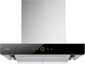 FOTILE EMS6008-CR 24" Wall-mount Recirculating Range Hood with Touchscreen, 3 Speed-settings and Auto Turbo Mode | Manual-adjustable Capture Shield Technology | Delay Shuoff and Detachable Oil Plate