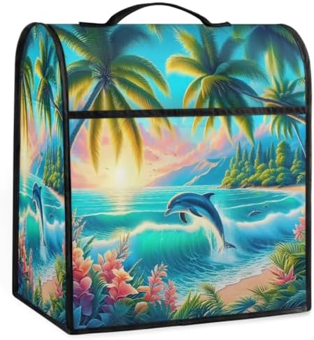 Palm Tree Kitchen Aid Covers Foldable Washable Stand Mixer Dust Cover