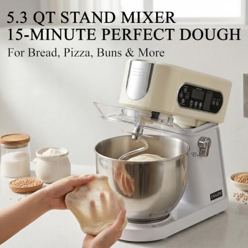 5.3 Qt Tilt-Head Stand Mixer, 9-Speed Electric Food Mixer
