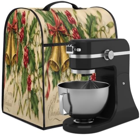Christmas Kitchen Aid Cover Foldable Washable Stand Mixer Dust Cover