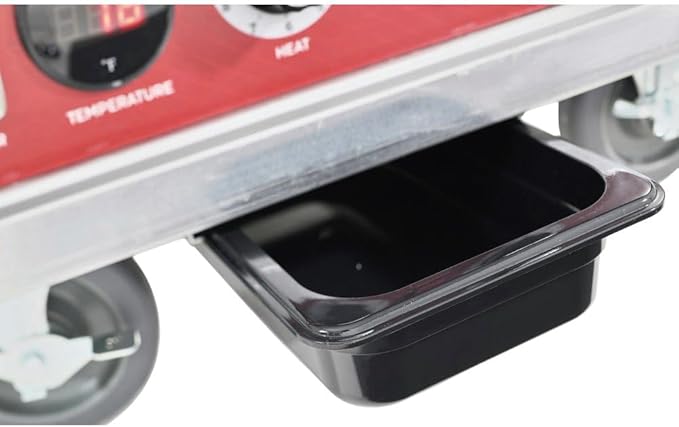 Kratos Half Size Commercial Universal Insulated Holding and Proofing Cabinet, Holds Sheet Pans and Food Pans, Undercounter Heated Cabinet for Restaurants, 120V, 1440W (28W-371)