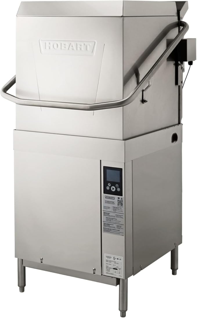 Commercial High-Temp Dishwasher, Door Type with Booster Heater, AM Series by Hobart