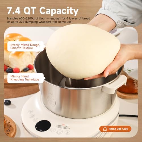 Joydeem 7.4Qt Electric Dough Maker with Seasonal Fermentation, HMJ-A701