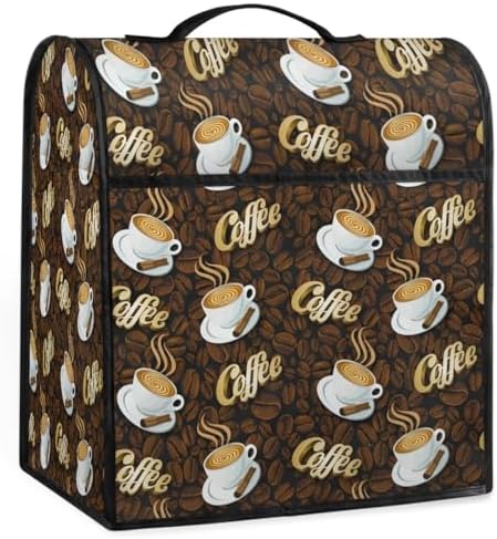 Coffee Modern Kitchen Aid Covers Foldable Washable Stand Mixer Dust Cover