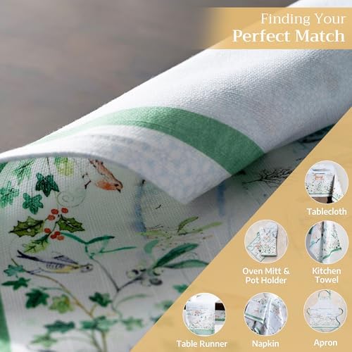 Maison d' Hermine Placemats Set of 4 Reusable 100% Cotton (13"x19")